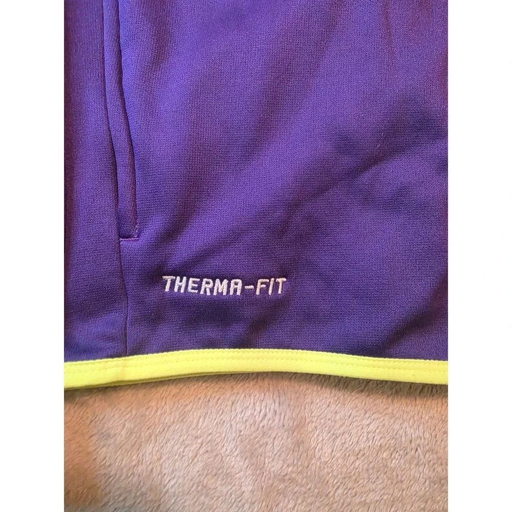 Nike Therma-FIT Mens Jacket Purple Multi Color Full Zip Hoodie